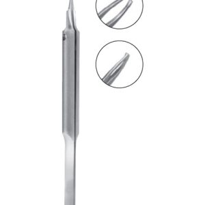 Giannetti MICS Capsulorrhexis Forceps, 100mm, Ultra Delicate Shanks And Tips, Maximum Jaw Opening 2mm