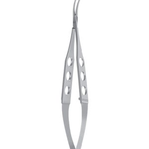 Bechert Lens Holding Forceps, 125mm, Very Delicate Flat Jaws Gently Curved