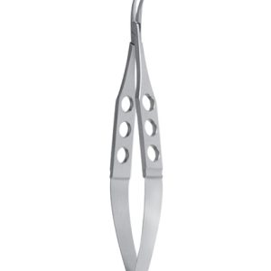 Clayman Lens Holding Forceps, 125mm, Delicate Angled Jaws Gently Curved