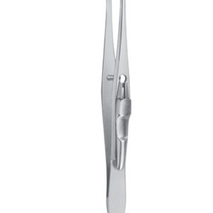 Jameson Muscle Forceps, 100mm, With Slide Lock, 6 Teeth, Adult Size, Left