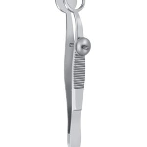 Wies Chalazion Forceps, 95mm, Grooved Upper Jaw