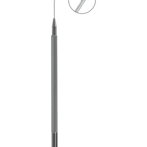 Lester IOL Manipulator, 115mm, 0 25mm Diameter Tip, Vaulted Shank