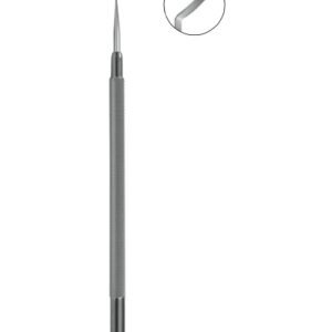 Corneal Dissector, 120mm, Angled, Curved Blade