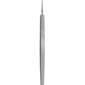 Gill Corneal Knife, 125mm, Curved Cutting Edge, Straight