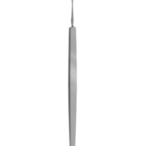 Gill Corneal Knife, 125mm, Curved Cutting Edge, Light Curve