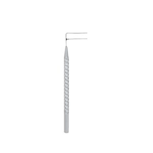 Harms Trabeculotomy Probe, 50mm, Right, Two 10mm Long Tips With 3mm Spread