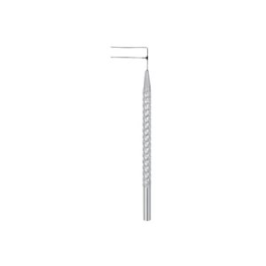 Harms Trabeculotomy Probe, 50mm, Left, Two 10mm Long Tips With 3mm Spread