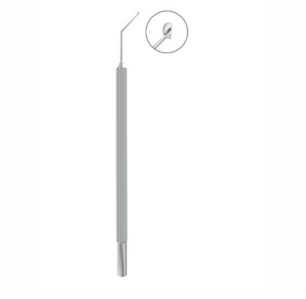 Sloane Lasek Micro Hoe, 120mm, 2 0mm Wide Semi Circular Tip With Beveled Edges