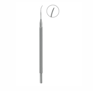 Sloane Lasek Flap Repositor, 120mm, Gently Curved Bi Convex Spatulated Tip With Beveled Smooth Edge