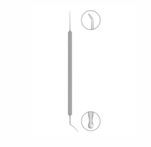 Thorlakson Flap Lifter, 135mm, Combines A Modified Sinskey Hook And A Bi Convex Spatula With Beveled Notches, Long Handle