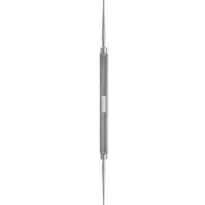 Kirby Lens Loop And Muscle Hook, 150mm, Double Ended With 5mm Wide Loop Shaped Tip on One Side and 12mm Muscle Hook on Other Side With 2mm Bulbous Tip