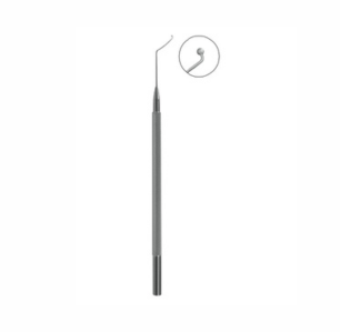 Tennant Nucleus Rotator, 120mm, 0 6mm Ball Shaped Tip With Angled to Tip Length of 10mm