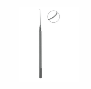 Giannetti Nucleus Capture Spatula, 125mm, 2mm Wide Blunt Tip Arcuate Nucleus Capture Spatula