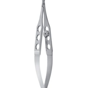 Mcpherson Needle Holder, 100mm, Very Delicate 0 5 x 9mm Tips, Very Delicate Jaws Straight, Without Lock