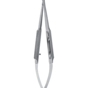 Anis Needle Holder, 120mm, Extra Delicate Jaws, Straight, With Lock