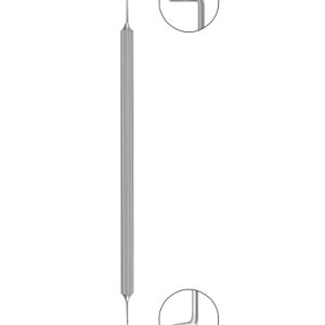 Chang Phaco Chopper, 130mm, For Right Hand Use 3 5mm Long Micro Finger Chopper on One Side & 0 9mm Long Quick Chop Tip on Other Side