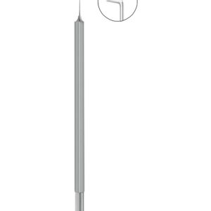 Minardi Phaco Chopper, 115mm, 30 Degree Angled Shaft With 0 7mm Long Quick Chop Tip Angle to Tip Length of 10mm