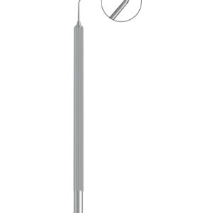 Agarwal Karate Phaco Chopper, 115mm, 0 9mm Long Tip With 0 6mm Semi Sharp Inferior Edge & Pointed Tip Angle to Tip Length of 11mm