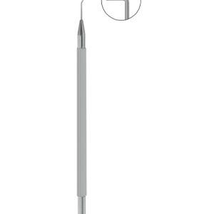 Lieberman Microfinger Nucleus Manipulator, 120mm, 1 5mm Curved Right Tip With 10mm Long Shaft from Bend to Tip