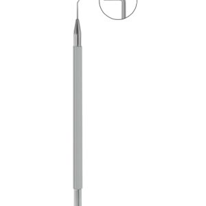 Lieberman Microfinger Nucleus Manipulator, 120mm, 1 5mm Curved Left Tip With 10mm Long Shaft from Bend to Tip