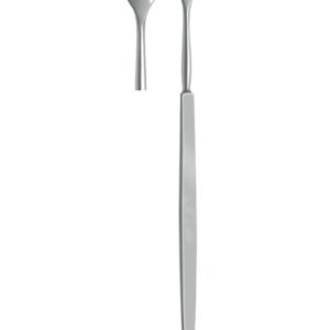 Desmarres Lid Retractor, 130mm, Thin Solid Blades, Size 2, 15mm Wide
