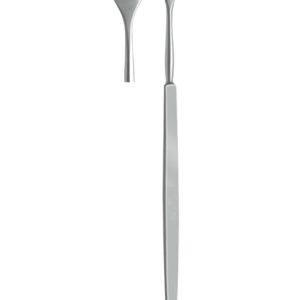 Desmarres Lid Retractor, 130mm, Thin Solid Blades, Size 3, 17mm Wide