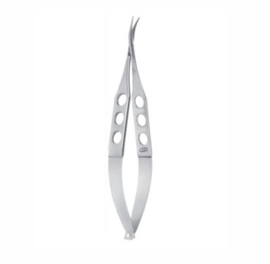 Westcott Tenotomy Scissors, 110mm, Curved, Blunt Tips, 14mm Long Blades With Max  8mm Cutting Edge