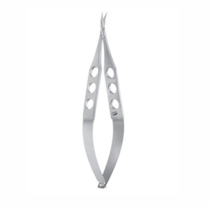 Mcpherson Westcott Stitch Scissors, 110mm, Curved, Very Sharp Pointed Tips, Small Blades 10mm Long Blades With Max  5mm Cutting Edge