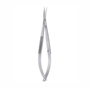 Westcott Stitch Scissors, 115mm, Curved, Very Sharp Pointed Tips 20mm Long Blades With Max 10mm Cutting Edge