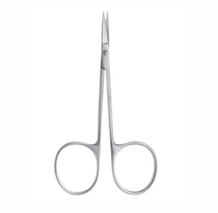 Eye Scissors, 90mm, Pointed Tips, Small, Curved