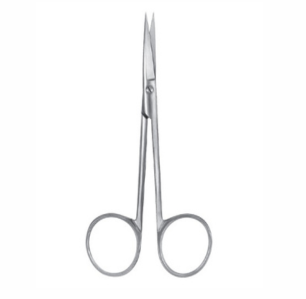 Eye Scissors, 100mm, Pointed Tips Standard, Curved