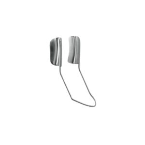 Temporal Approach Wire Speculum, 40mm, With Spring On Nasal Side 15mm Open Blades