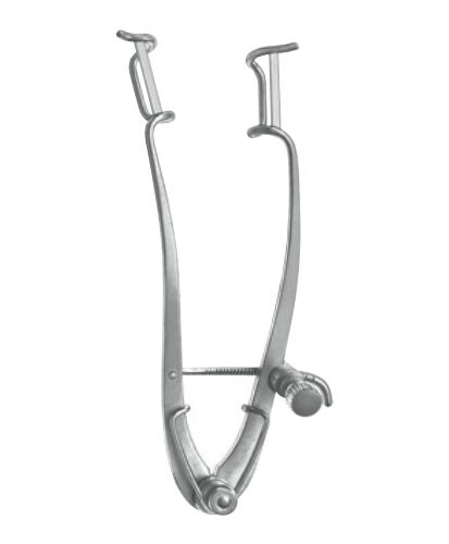 Williams Eye Speculum, 86mm, With Locking Screw, 15mm Blades