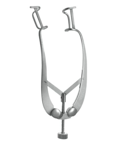 Castroviejo Eye Speculum, 75mm, Adjustable Mechanism, 14mm Blades