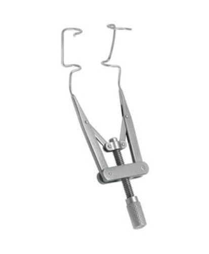 Lieberman Temporal Approach Speculum, Kratz Style Open Wire Blades Adjustable Mechanism On Nasal Side, 15mm Blades
