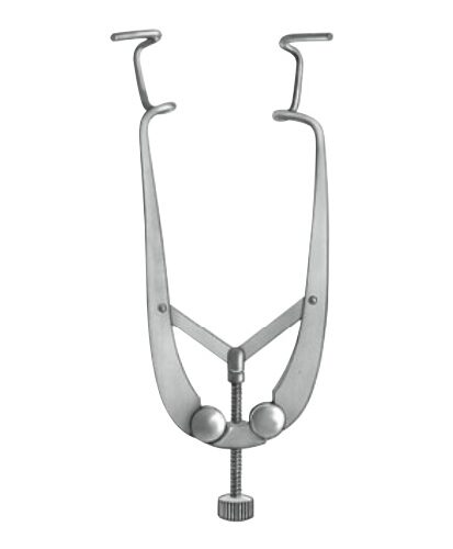 Fishkind Eye Speculum, 80mm, Open Blades, Adjustable Mechanism, 15mm Blades