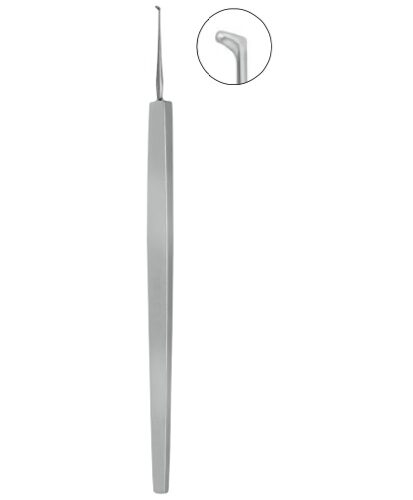 Golf Club Foreign Body Spud, 120mm, Blade Size 2 x 0 8mm Small Golf Club Shaped Tip With Sharp Edge