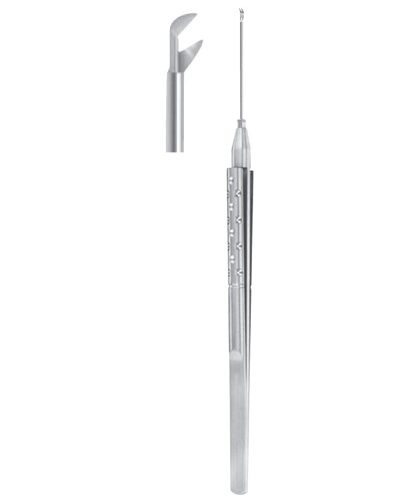 Squeeze Handle Scissors, 150mm, Vertical, 40 Degree, 20 G