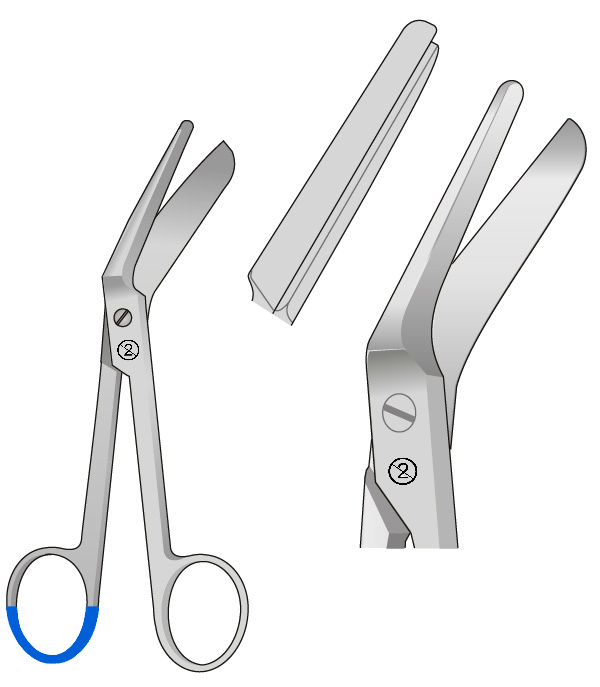 BRAUN STADLER Episiotomy Scissors (Single use)
