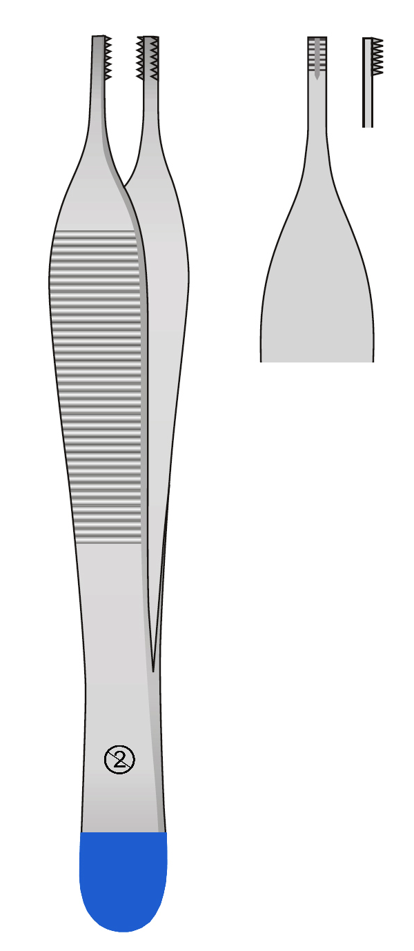 ADSON BROWN Tissue Forceps (Single use)