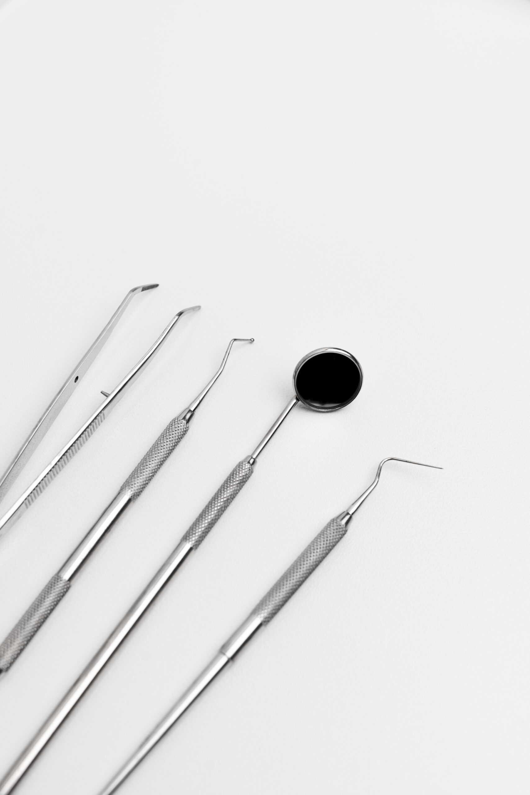 Close up dentist instruments scaled